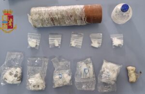 Sant’Elia, droga nella grondaia: 18 enne nei guai