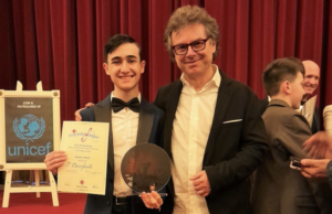 Sanremo Junior, terzo posto per il sardo Mario Donato Vinci