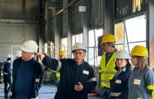 Portovesme, visita dell’assessora Pili: “Finalmente riparte la produzione”