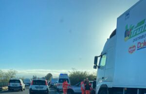 Incidente sulla 554: almeno due auto coinvolte