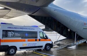 Neonato in pericolo di vita: trasporto urgente da Cagliari a Roma