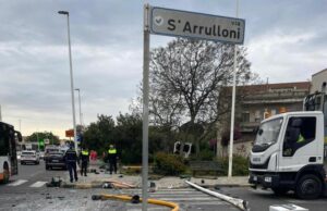 Quartu, strage sfiorata: malore dell’autista e bus fuori strada