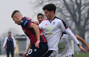 Cagliari Primavera, ahia! Perde col Bologna e rischia i playout