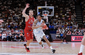 Dinamo Sassari, con Milano si inizia male: gara 1 persa per 95-72