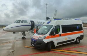 Bimbo di 11 mesi a rischio: trasporto urgente al Gaslini di Genova