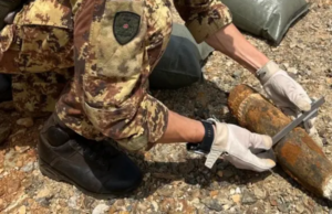Assemini, operaio trova una bomba inesplosa in zona industriale