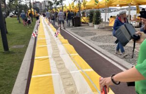 Seada da Guinness al Coldiretti Rally Village seada da guinnes