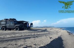 Tortoli, Corpo Forestale contro camperisti incivili: scattano le sanzioni