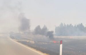 Brucia il medio Campidano: rogo tra San Gavino e Guspini