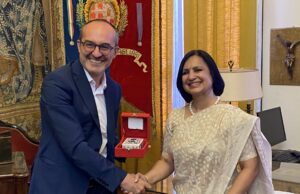 L’ambasciatrice indiana incontra il sindaco Truzzu