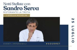La grande cucina stellata dello Chef Sandro Serva all’Osteria del Forte di Palazzo Doglio