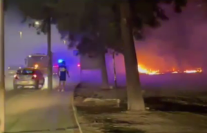 Scoppia incendio al Cus di Cagliari: grande intervento dei Vigili del fuoco