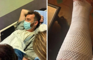 Urta una porta in vetro e si taglia: paura per il rapper Salmo a Roma