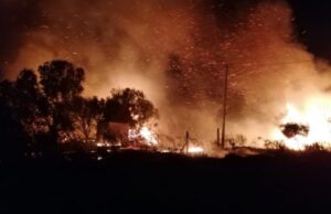 Notte drammatica a Muravera: 4 aziende agricole cancellate dalle fiamme