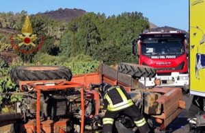 Scontro tra mezzo pesante e trattore a Ussana: c’è un ferito