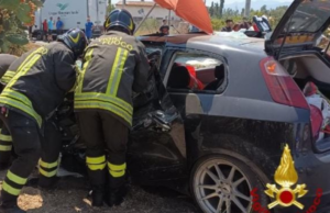 Violento incidente stradale a Macchiareddu: un ferito in condizioni gravi