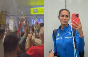 Kaddari e Patta tornano a casa, cori e abbracci all’aeroporto di Cagliari