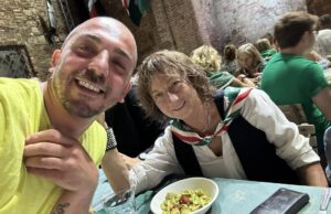 Andrea Rosas al Palio di Siena: “Esperienza unica, contento per Carlo Sanna”