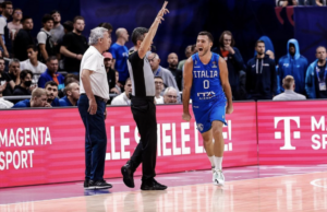 L’Italia di basket vince, ma Spissu si ferma per una (lieve) distorsione