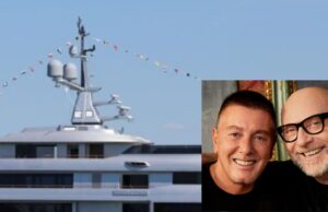 Castiadas, avvistato il mega yacht di Dolce&Gabbana