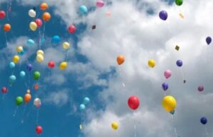 A Olbia palloncini, lanterne e nastri al bando: dannosi per l’ambiente