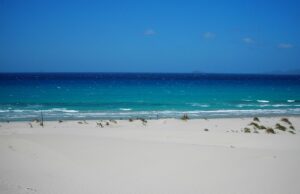 Rischia di annegare con figlio disabile, salvata dal bagnino a Porto Pino