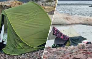 Campeggi abusivi a Bosa: sequestrate due tende e due gazebo