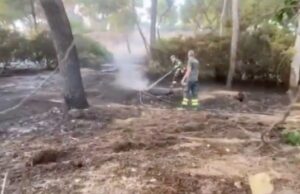 Cagliari: ancora fiamme a San Michele, picchiato il presunto incendiario