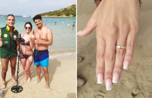 Baja Sardinia: perde la fede in luna di miele in spiaggia, ritrovata dai ‘Rastrellatori sardi’