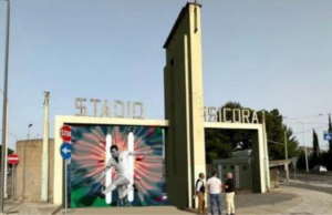 Cagliari, Gigi Riva è per sempre: all’Amsicora un murale a lui dedicato