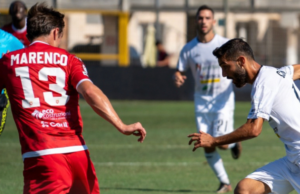 Olbia, che scivolone casalingo: l’Ancona si impone a 10’ dalla fine