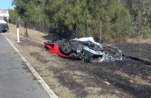 San Giovanni Suergiu: due morti in uno scontro tra un camper e una Ferrari