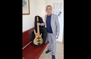 Ritrovato il basso rubato in Puglia a Tore Fazzi dei Collage