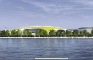 Cagliari, ecco il nuovo palazzetto dai seimila posti sul mare