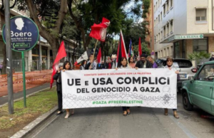 Cagliari, corteo antimilitarista per la città: “Stop alle basi in Sardegna”