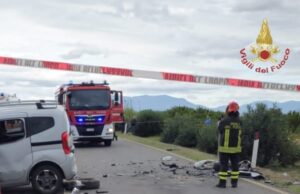 Scontro frontale a Sant’Antioco: muore una donna, un uomo in codice rosso
