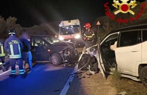 Secondo frontale dopo poche ore: tre persone coinvolte ad Arzachena