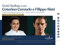 Speciale “Notte Stellata” con Caterina Ceraudo e Filippo Sisti all’Osteria del Forte all’insegna della mediterraneità