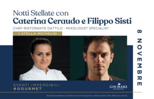 Speciale “Notte Stellata” con Caterina Ceraudo e Filippo Sisti all’Osteria del Forte all’insegna della mediterraneità