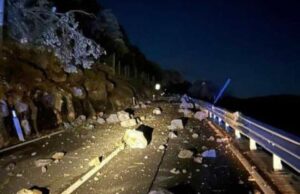 Frana sulla ss 125, in Ogliastra traffico riaperto dopo quattro ore