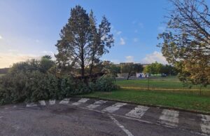 Maltempo, a San Gavino raffiche di vento oltre i 100 km/h