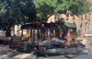 Piazza Matteotti, addio al vecchio Ctm point: al suo posto una fontana