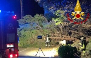 Forte vento, oltre 170 interventi dei Vigili del Fuoco di Cagliari