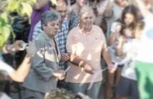 Lutto a San Gavino: i muralisti salutano Enedina, la mamma di Skizzo