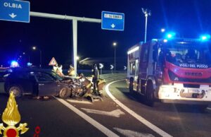 Tremendo incidente a Olbia: scontro tra auto, c’è un ferito grave