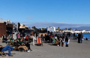 Un Natale in relax: i cagliaritani raggiungono il Poetto