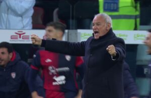 Ranieri: “Diamo sempre tutto, bravi a credere nella vittoria”