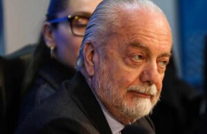 De Laurentiis infiamma Napoli-Cagliari: “Sardi fortunati col Bari”