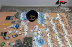 Droga negli slip, un arresto e una denuncia a Porto Torres