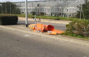Vandali iniziano il 2024 distruggendo un autovelox ad Assemini